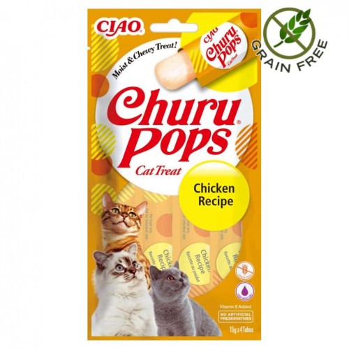 Фино желе Churu Pops Chicken Recipe (4 х 15 гр)