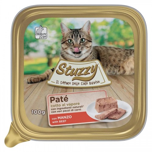 Stuzzy Cat Beef Patê - пастет за котки с говеждо (4 х 100 гр)