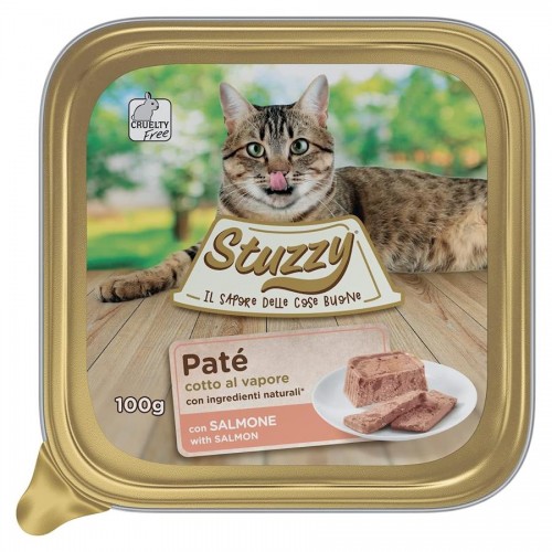 Stuzzy Cat Salmon Patê - пастет за котки със сьомга (4 х 100 гр)