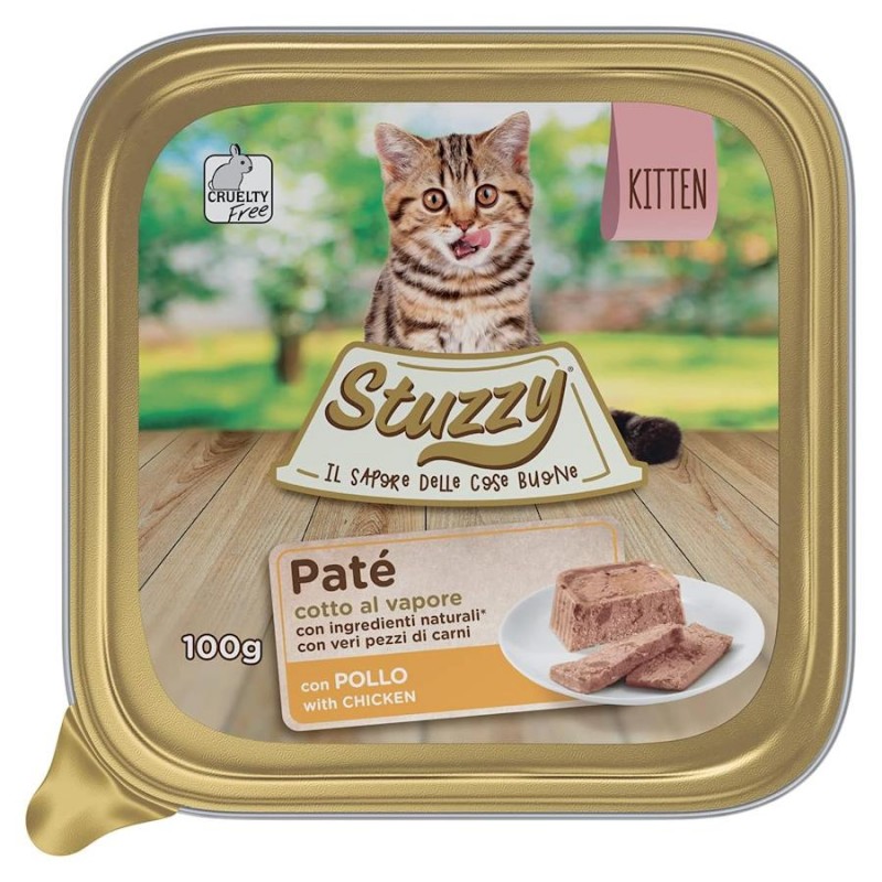 Stuzzy Kitten Chicken Patê - пастет за котенца (4 х 100 гр)