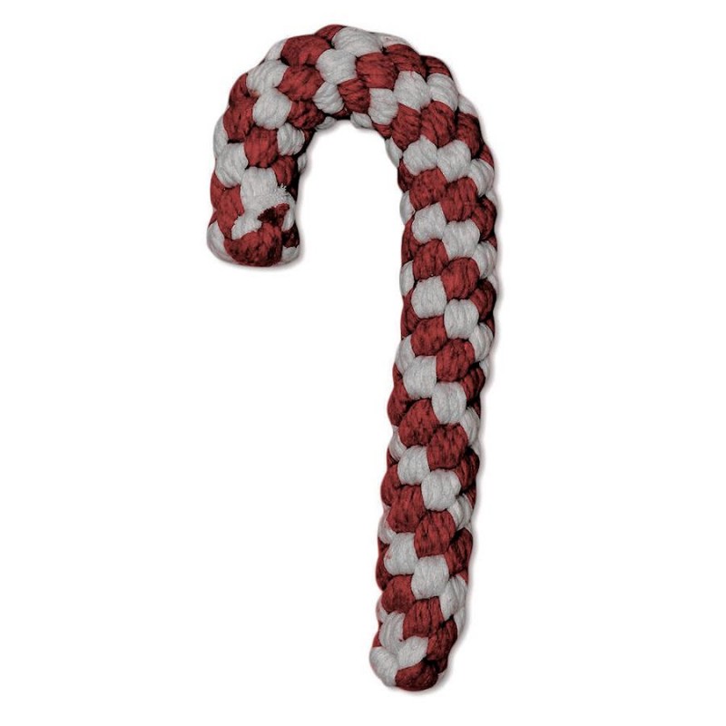 Коледна играчка за куче Festive Candy Cane (23 см)