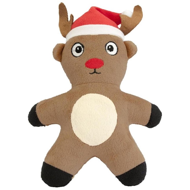 Коледна играчка за куче Reindeer Plush Toy (19 см)