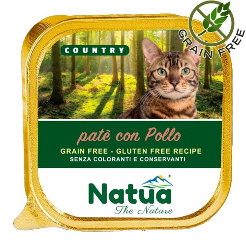 Natua Cat Paté with Chicken - чудесен пастет за котки с пилешко (4 х 100 гр)