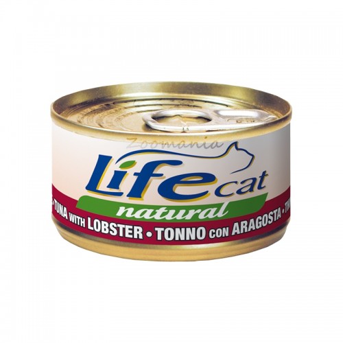 Консерва Life Natural Cat „Туна с омар“ - 85 гр