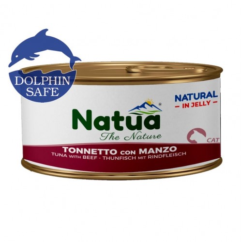 Natua Natural Cat Tuna & Beef - консерва за котки (85 гр)
