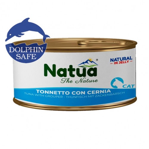 Natua Natural Cat Tuna & Grouper - консерва за котки (85 гр)