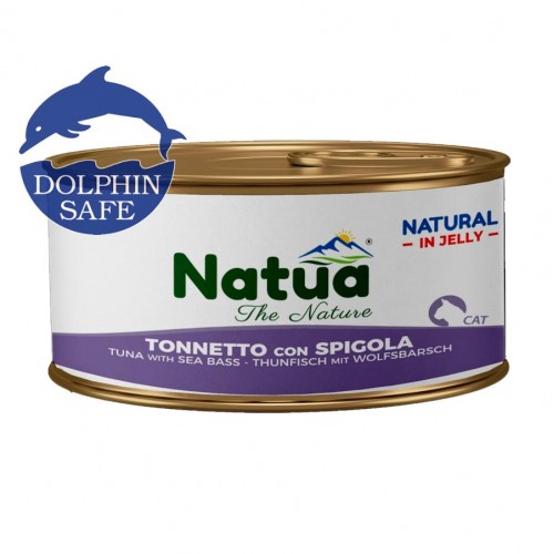 Natua Natural Cat Tuna & Sea Bass - консерва за котки (85 гр)