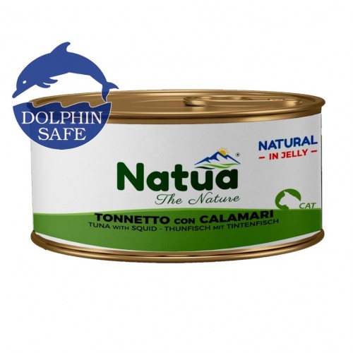 Natua Natural Cat Tuna & Squid - консерва за котки (85 гр)