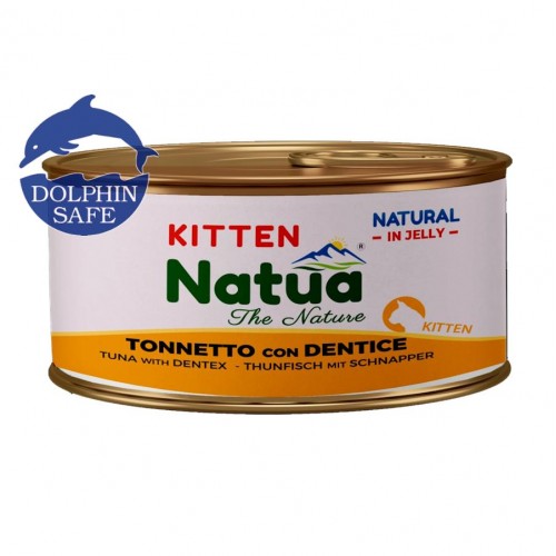 Natua Natural Kitten Tuna & Dentex - истинска гурме наслада за котенца с риба тон и синагрида