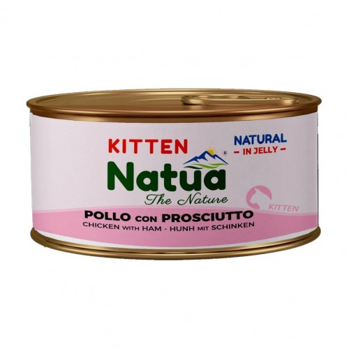 Natua Natural Kitten Chicken & Ham - истинска гурме наслада за котенца с пиле и прошуто
