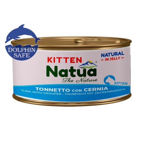 Natua Natural Kitten Tuna & Grouper - истинска гурме наслада за котенца с риба тон и групър