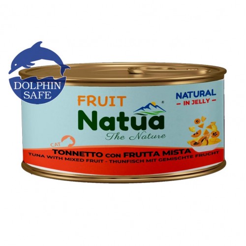 Natua Natural Cat Tuna & Fruit Mix - първокачествена храна за котки с риба тон и плодов микс
