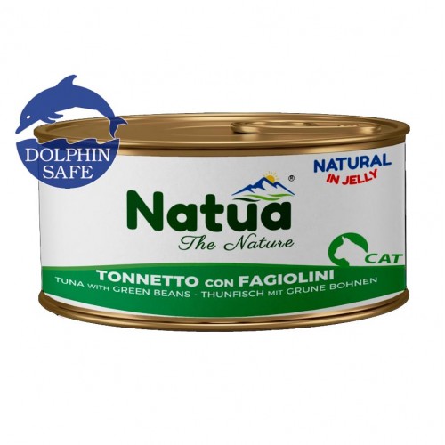 Natua Natural Cat Tuna & Green Beans - висококачествена храна за котки с риба тон и грах