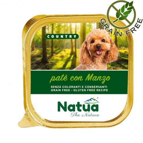 Natua Dog Paté with Beef - чудесен пастет за кучета с говеждо