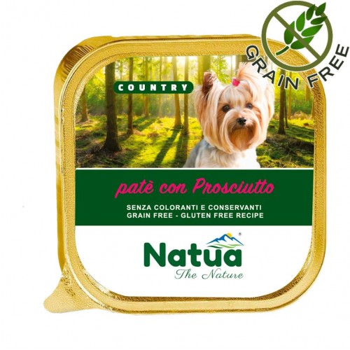 Natua Dog Paté with Ham - чудесен пастет за кучета с шунка