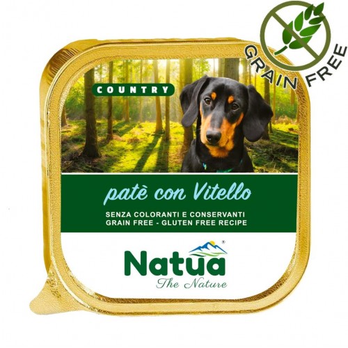 Natua Dog Paté with Veal - пастет за кучета (4 х 100 гр)
