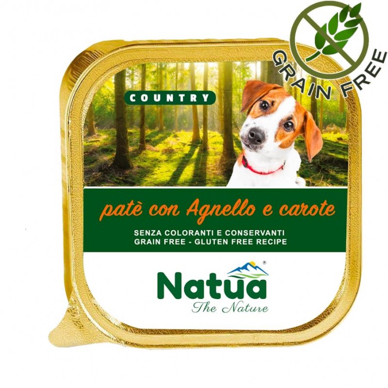 Natua Dog Paté with Lamb & Carrots - чудесен пастет за кучета с агнешко и моркови