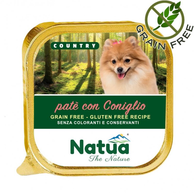 Natua Dog Paté with Rabbit - чудесен пастет за кучета със заешко