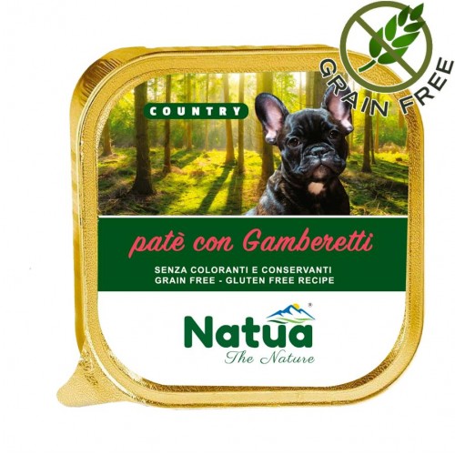 Natua Dog Paté with Shrimps - чудесен пастет за кучета със скариди