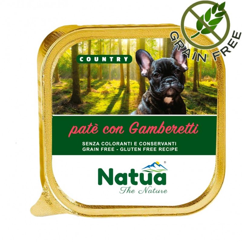 Natua Dog Paté with Shrimps - чудесен пастет за кучета със скариди