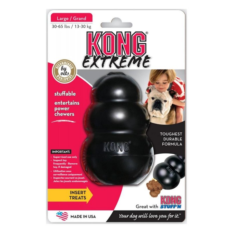Най-здравата играчка за кучета в света Kong Original Extreme L