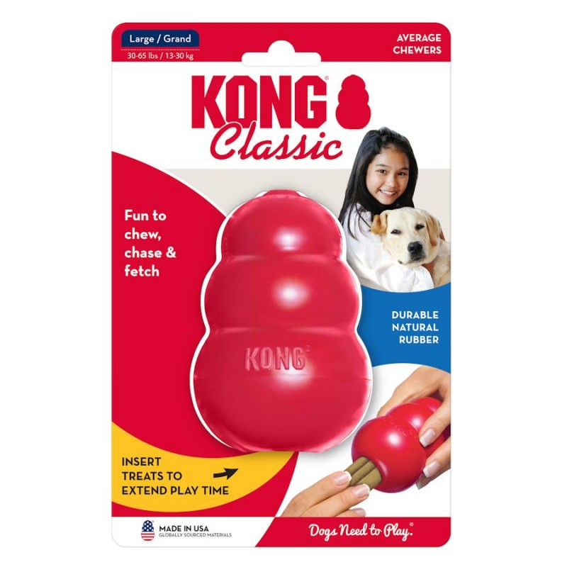 Супер издръжлива играчка за кучета Kong Original Classic L