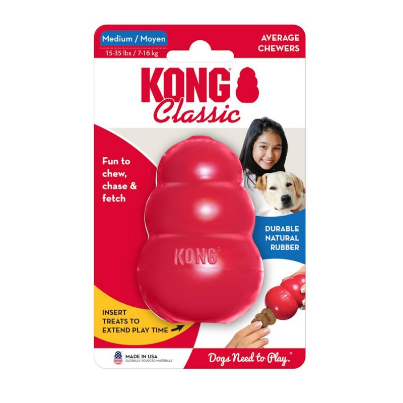 Супер здрава играчка за кучета Kong Original Classic M