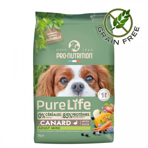 Отлична храна за кучета от мини породи Flatazor Pro-Nutrition Pure Life Dog Adult Mini (2 кг)