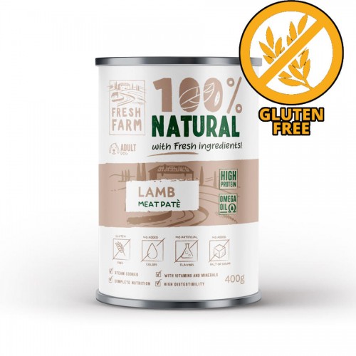 Fresh Farm Smooth Lamb Pate - фин пастет за кучета (400 гр)