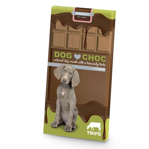 Dog Choc - Шоколад с вкус на шкембе за кучета (100 гр)
