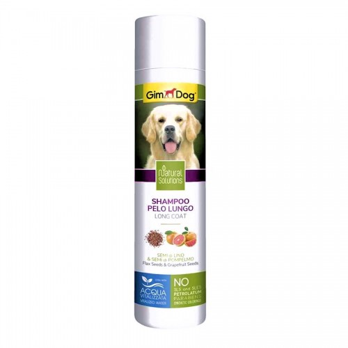Gimdog Natural Solutions Long Coat Shampoo (250 мл) - шампоан за кучета с дълга козина