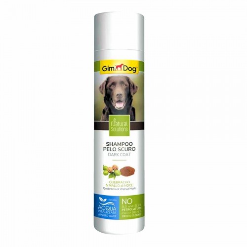 Gimdog Natural Solutions Dark Coat Shampoo (250 мл) - шампоан за черни кучета