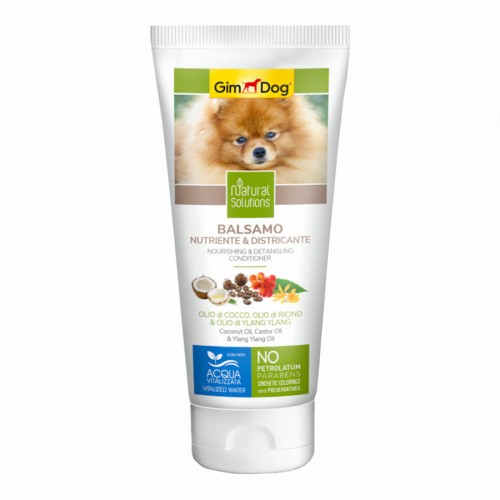 Gimdog Natural Solutions  Nutrition & Detangling Conditioner (200 мл) - балсам за ревитализиране и разплитане