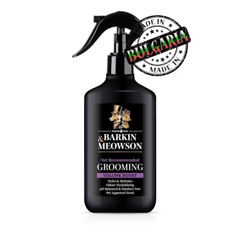Barkin & Meowson Volume Spray (350 мл) - Стилизиращ спрей за обем на козината
