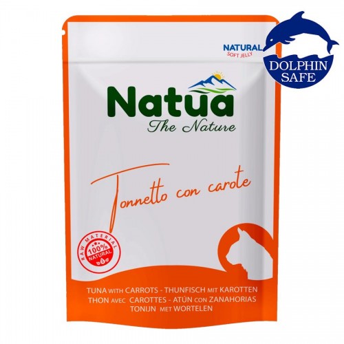 Natua Natural Cat Tuna & Carrots - пауч за котки с риба тон и моркови