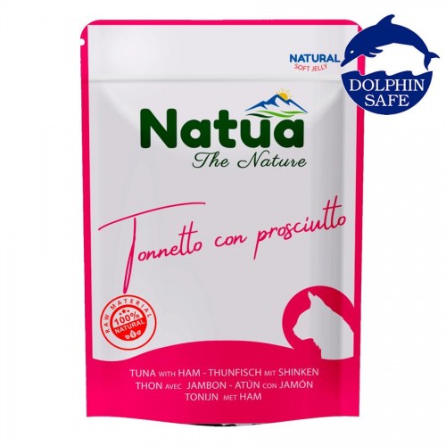 Natua Natural Cat Tuna & Prosciutto - пауч за котки с риба тон и прошуто