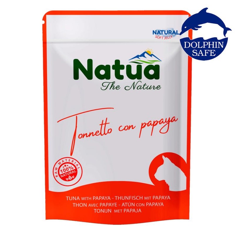 Natua Natural Cat Tuna & Papaya - пауч за котки с риба тон и папая
