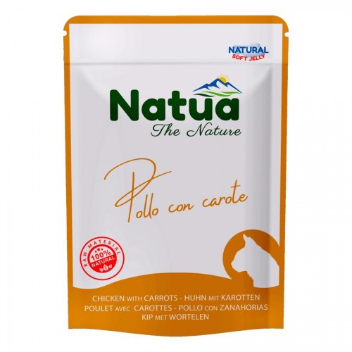 Natua Natural Cat Chicken & Carrots - пауч за котки с пиле и моркови