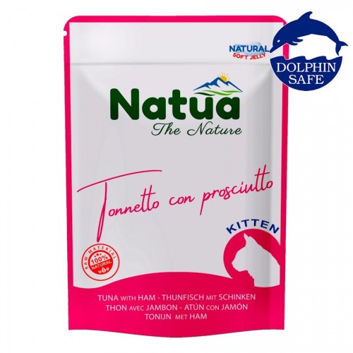 Natua Natural Kitten Tuna & Prosciutto - пауч за котенца с риба тон и шунка