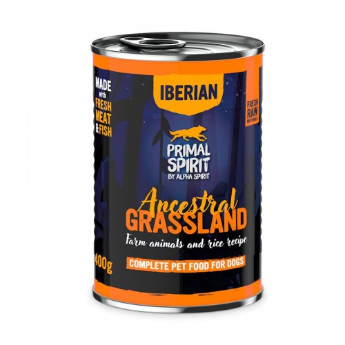 Primal Spirit Ancestral Grassland Dog Adult - консерва за кучета със свинско (400 гр)