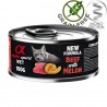 Alpha Spirit Complete Cat Wet Beef with Melon - монопротеин пастет с говеждо и пъпеш за котки (3х100гр + 1х100гр безпл.)