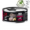Alpha Spirit Complete Cat Wet Turkey with Pear - монопротеин пастет с пуешко и круши за котки (3х100гр + 1х100гр безпл.)