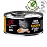 Alpha Spirit Complete Cat Sterilized Wet Chicken - монопротеин пастет с пилешко за кастрирани котки (3х100гр + 1х100гр безпл.)