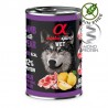 Alpha Spirit Complete Dog Wet Lamb with Pear - монопротеин пастет с агнешко и круши за кучета (4х400гр на цената на 3)
