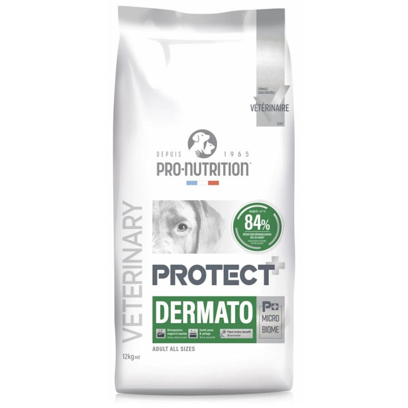 Pro-Nutrition Dog Flatazor Protect Dermato - храна за кучета с дерматологични проблеми (12 кг)