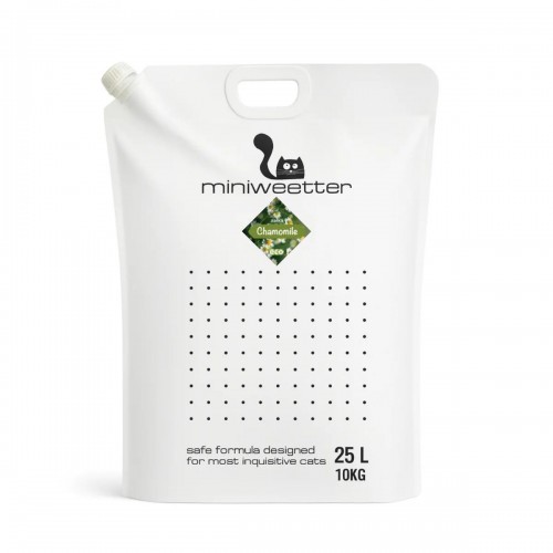 Биоразградима котешка тоалетна Mini WeeLitter Chamomile - 25 л