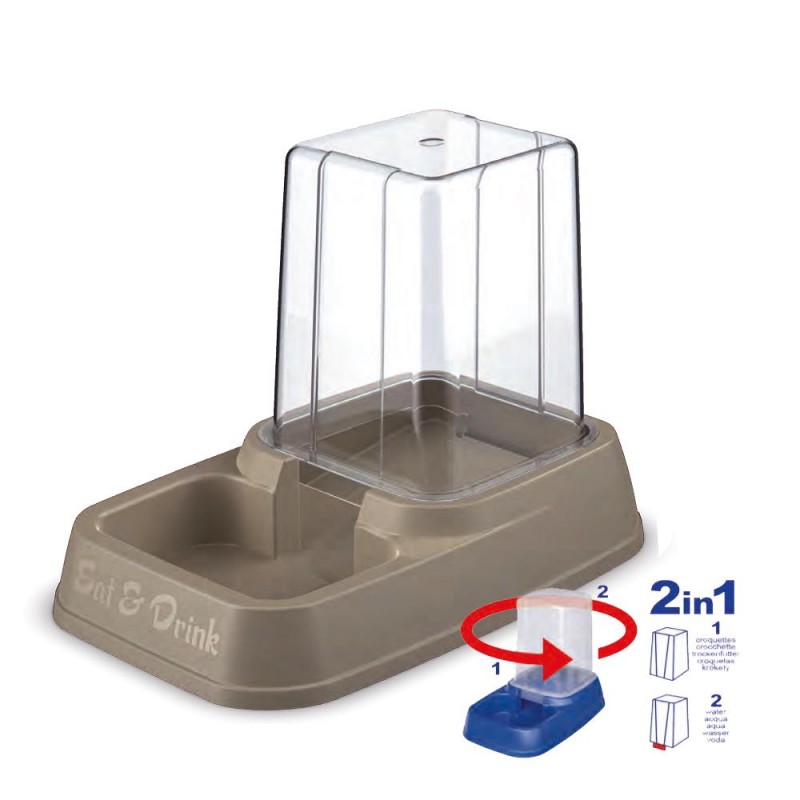 Georplast Eat & Drink - диспенсър за храна и вода (8 л)