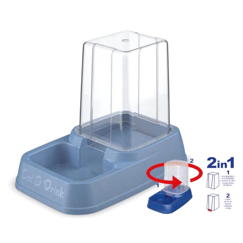 Georplast Eat & Drink - диспенсър за храна и вода (3.7 л)