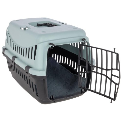 Kerbl Expedition Eco Light Blue - Транспортна клетка  за котки и малки кучета (45 х 30 х 30 см)