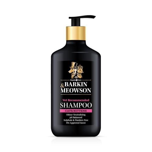 Шампоан за котки и котенца - Barkin & Meowson Cat and Kittens Shampoo (350 мл)
